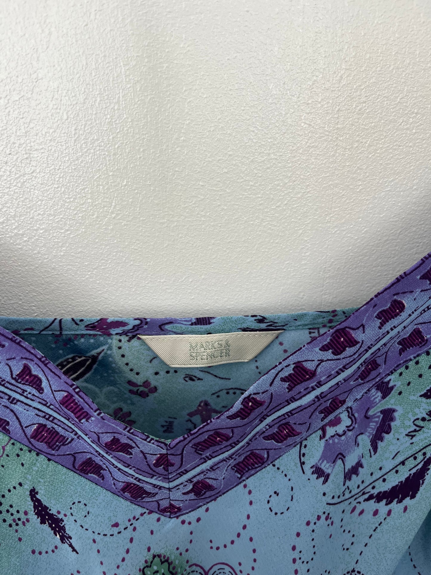 Purple Vintage 90s Spaghetti Strap Dress
