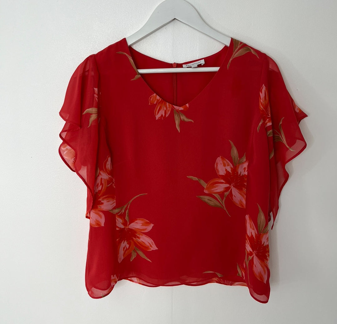 Semi Sheer Sleeves Fairycore Blouse