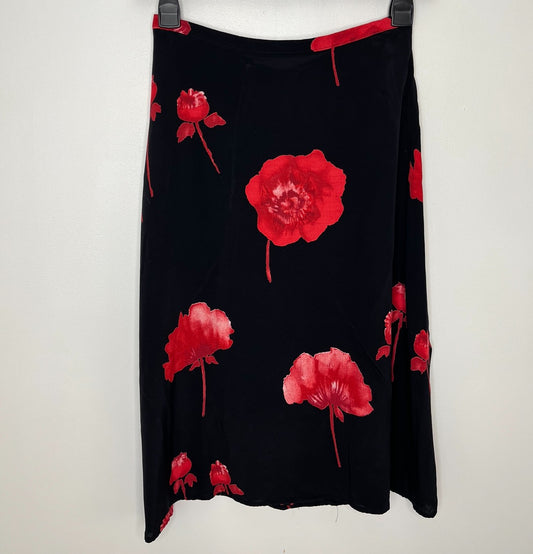 Mid Length Poppy Skirt