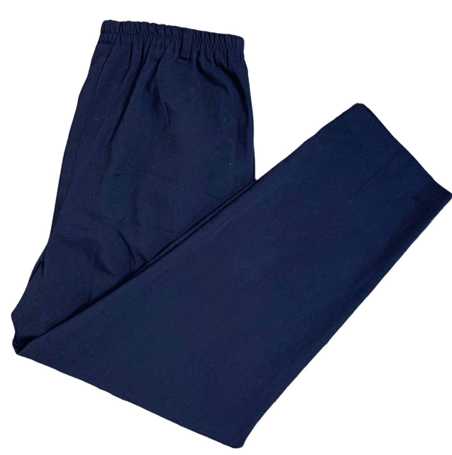 Highwaisted Navy Relaxed Trousers