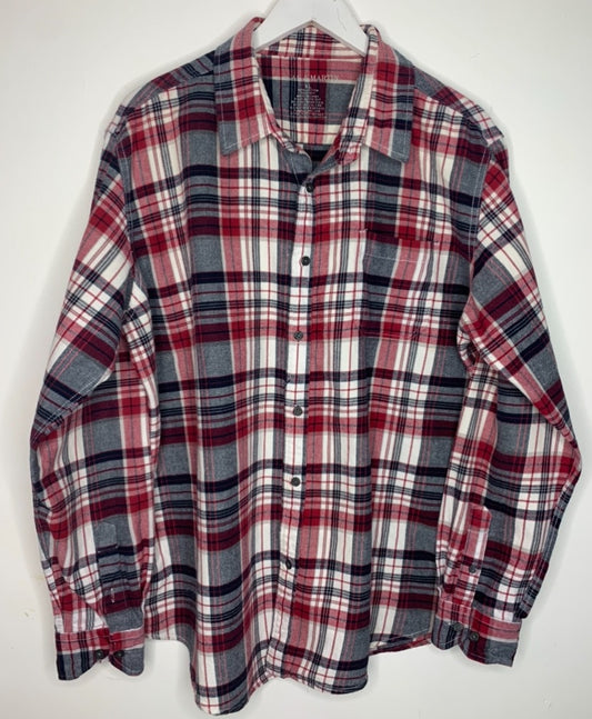Red White Flannel Shirt
