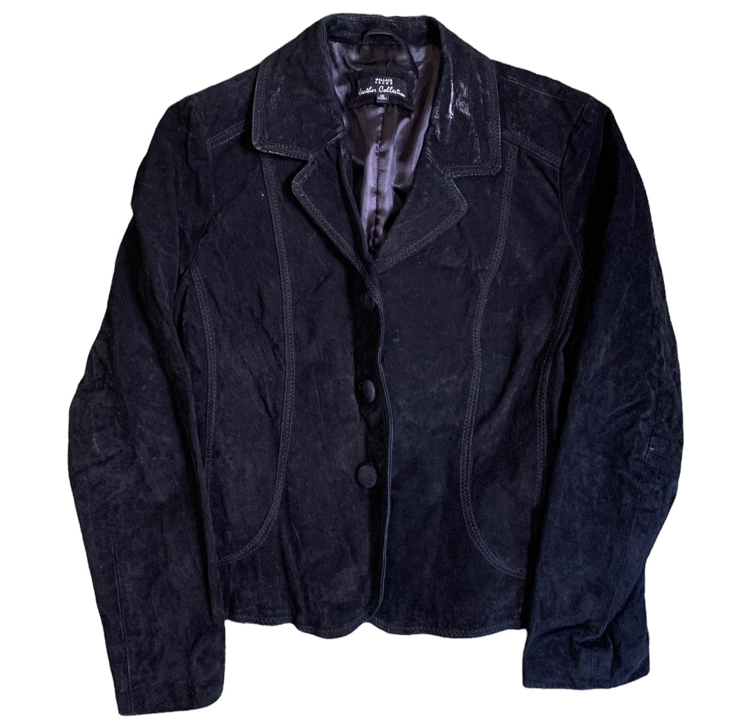 Suede 90s Black Jacket