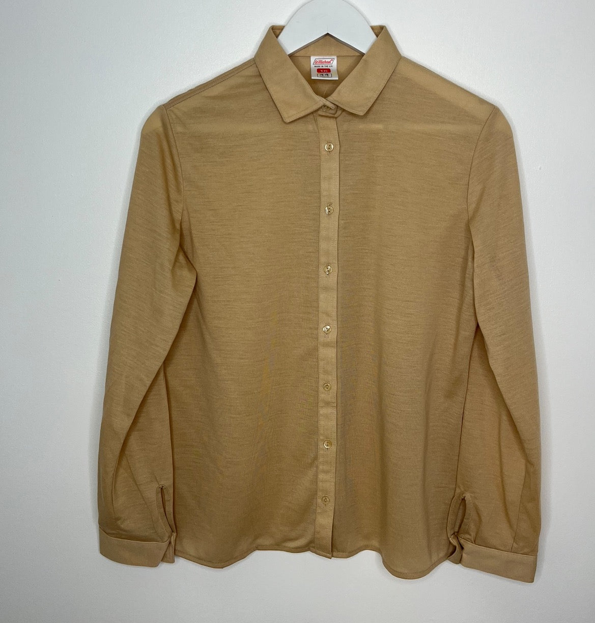 Camel Vintage Blouse