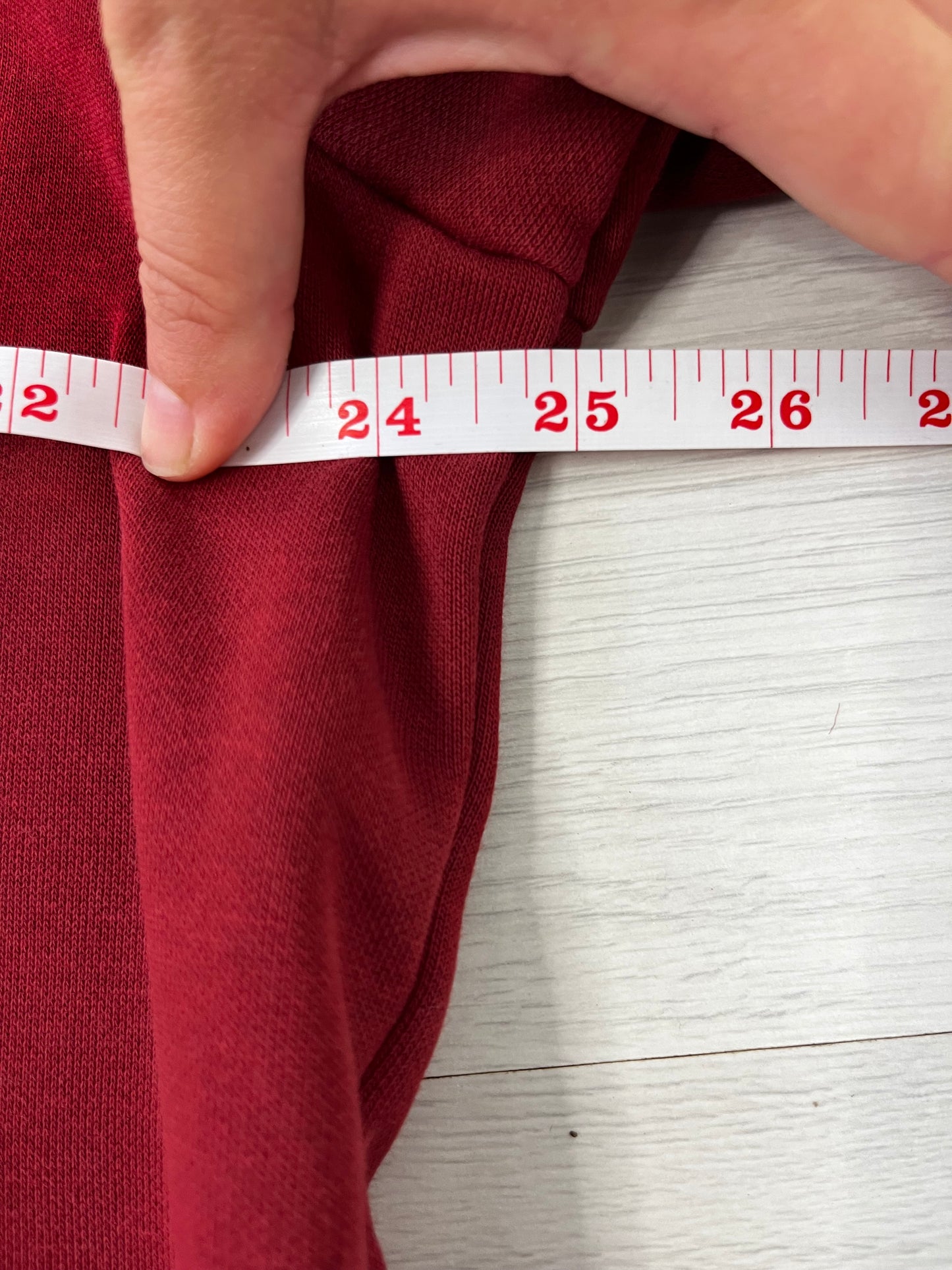 Deep Red Puma Crew Neck Jumper