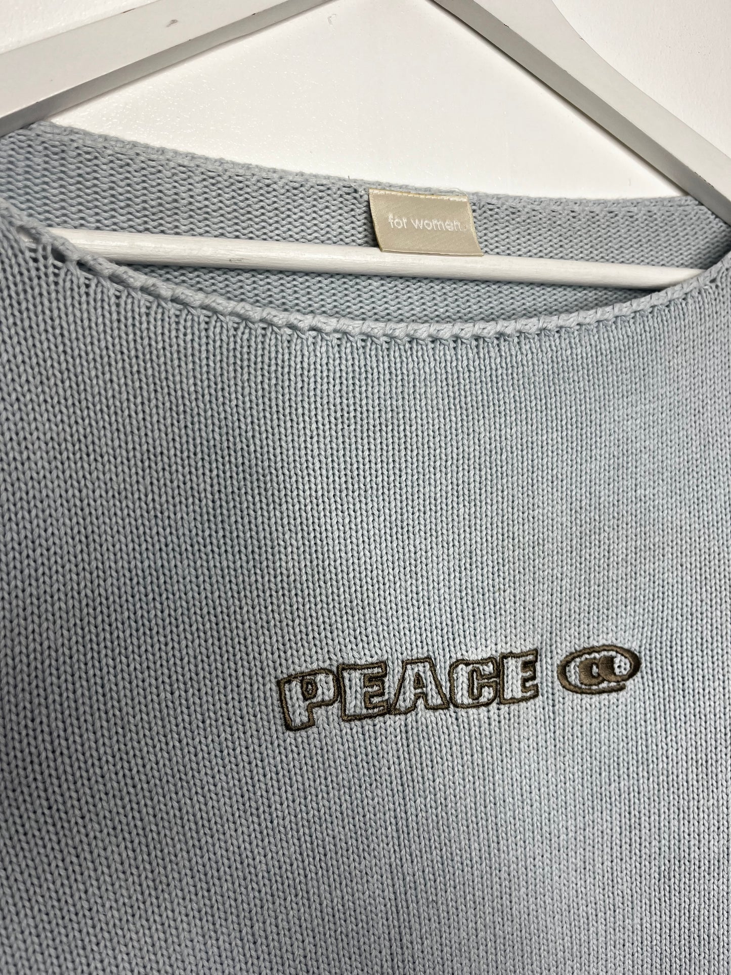 Pure Cotton Coastal Baby Blue Jumper