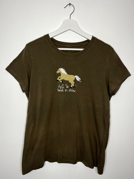 Khaki Brown Horse Best Show T-Shirt