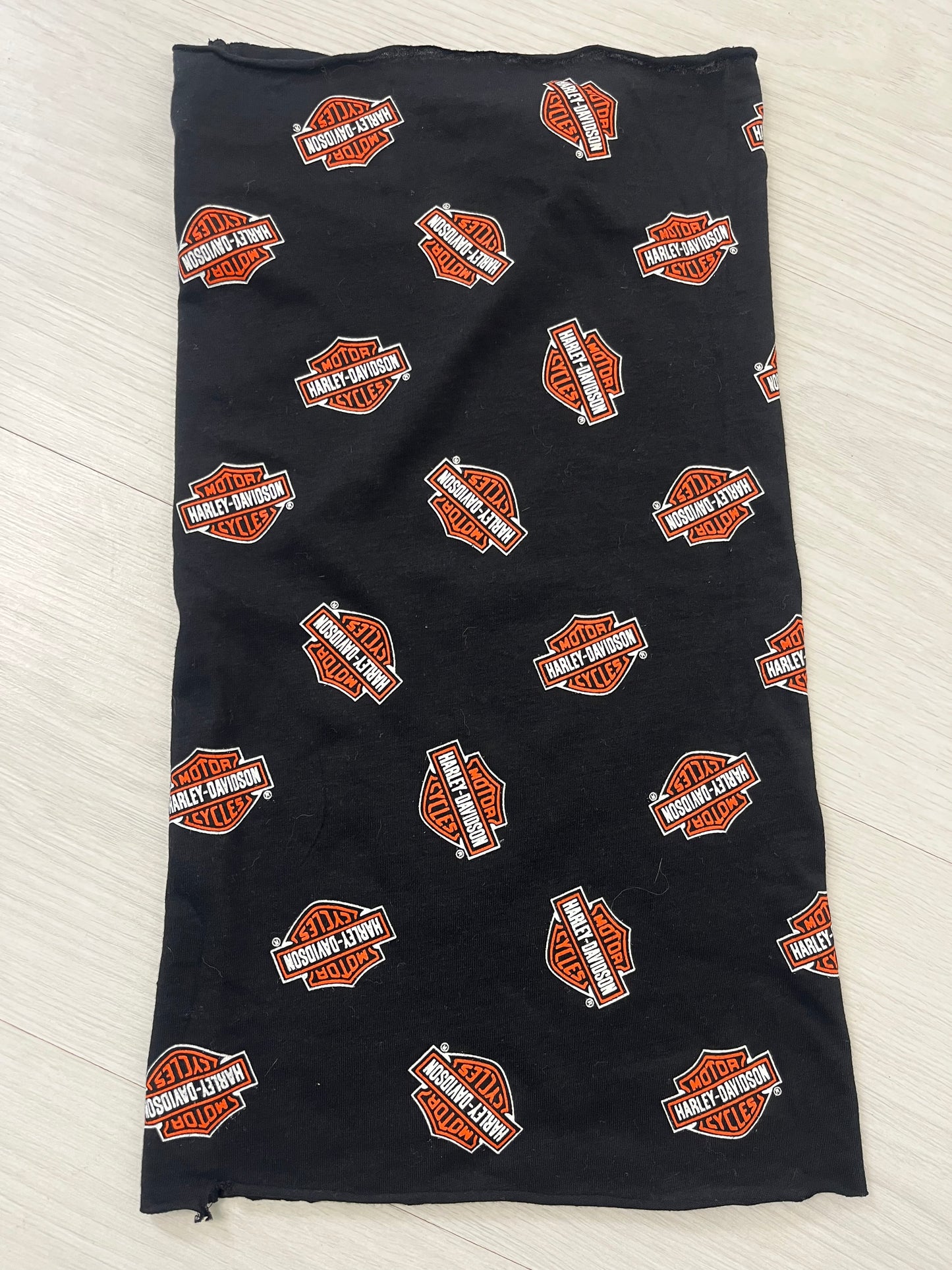 True vintage Harley Davidson snood scarf