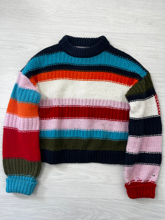 Tommy Jeans Colourful Stripe Short Jumper