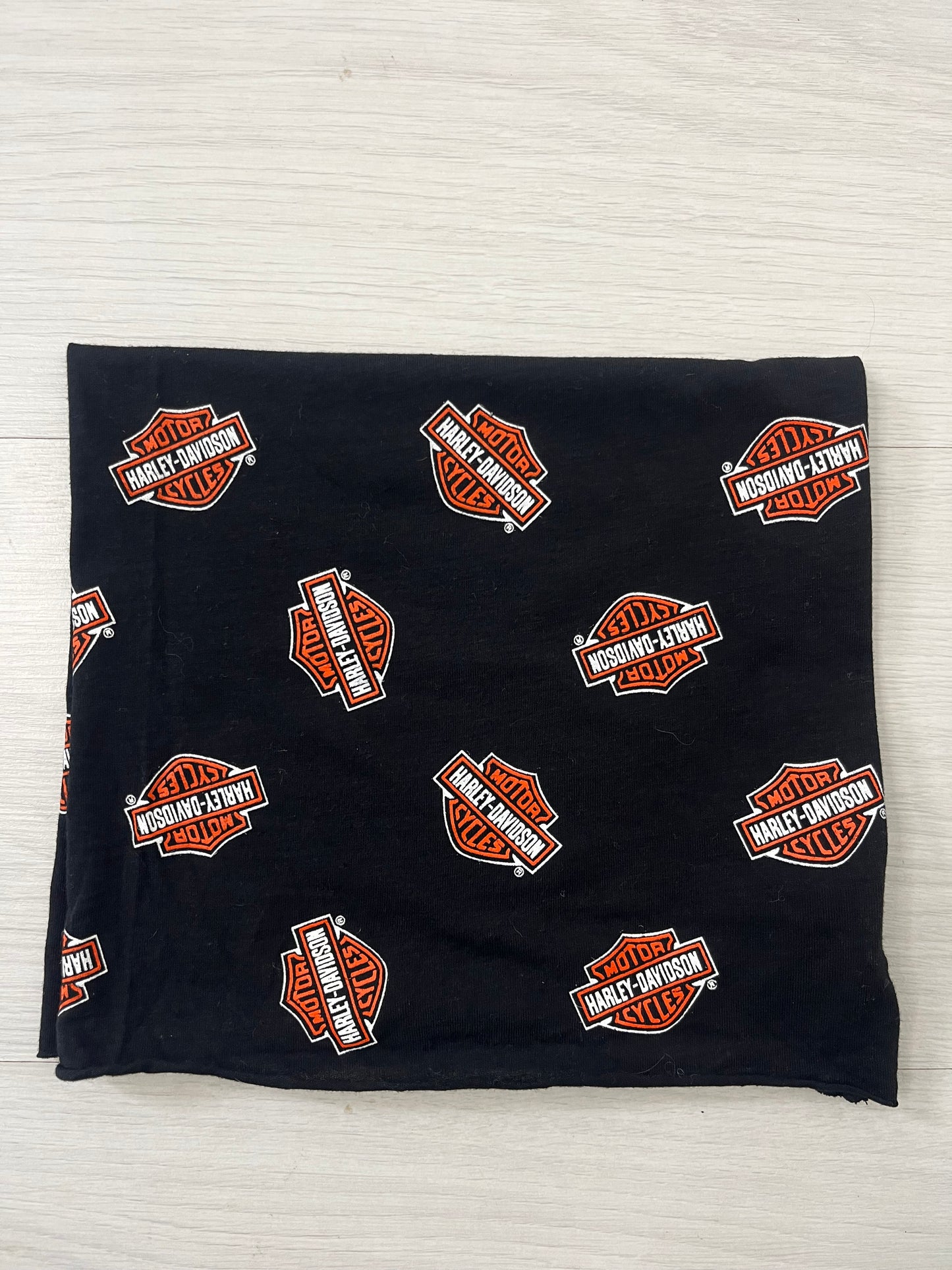 True vintage Harley Davidson snood scarf