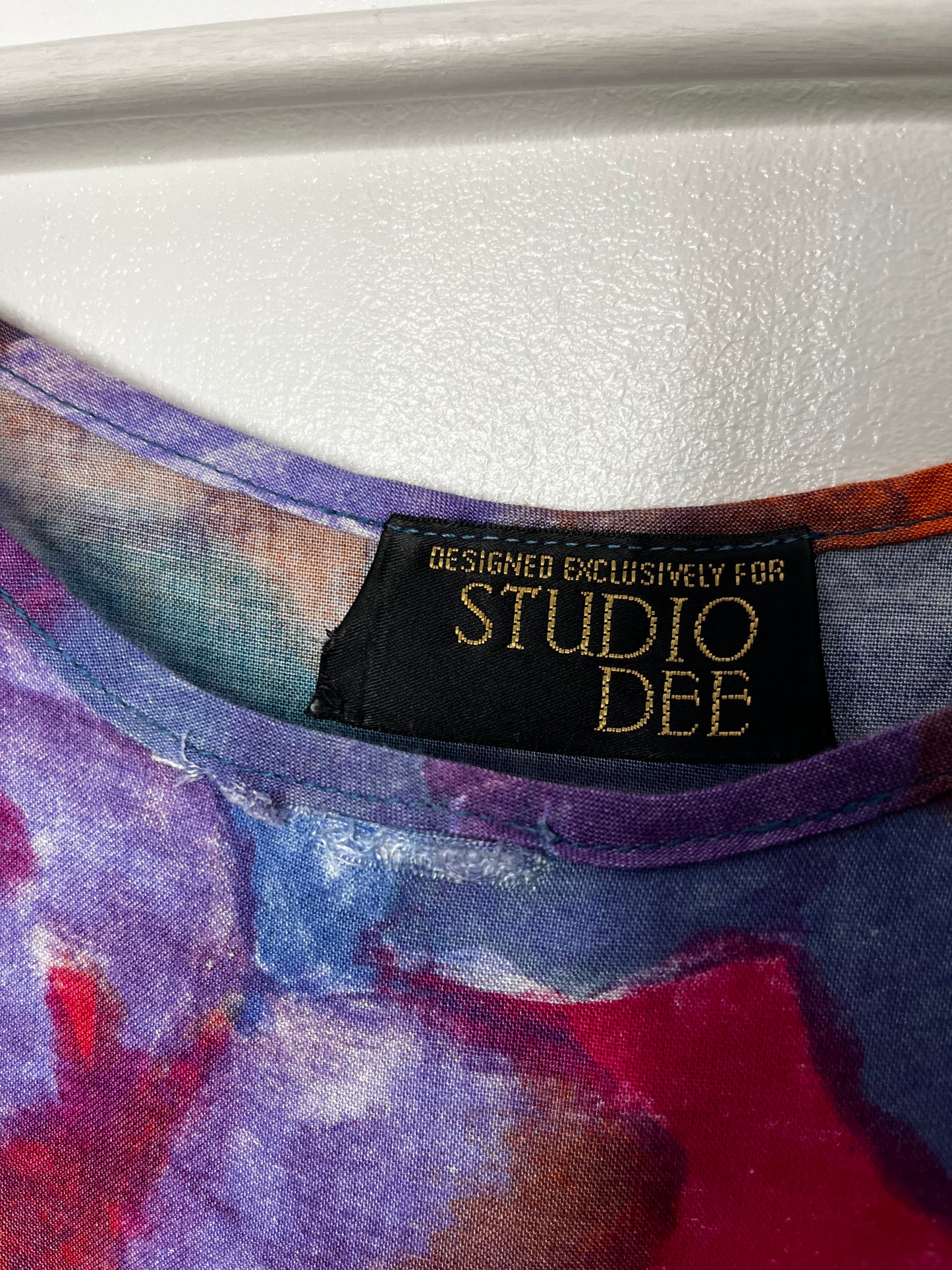 Tie Dye Vintage Sleeveless Top