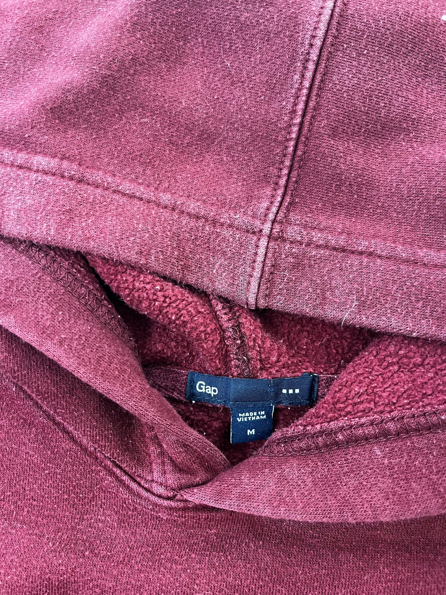 Burgundy GAP Vintage Hoody