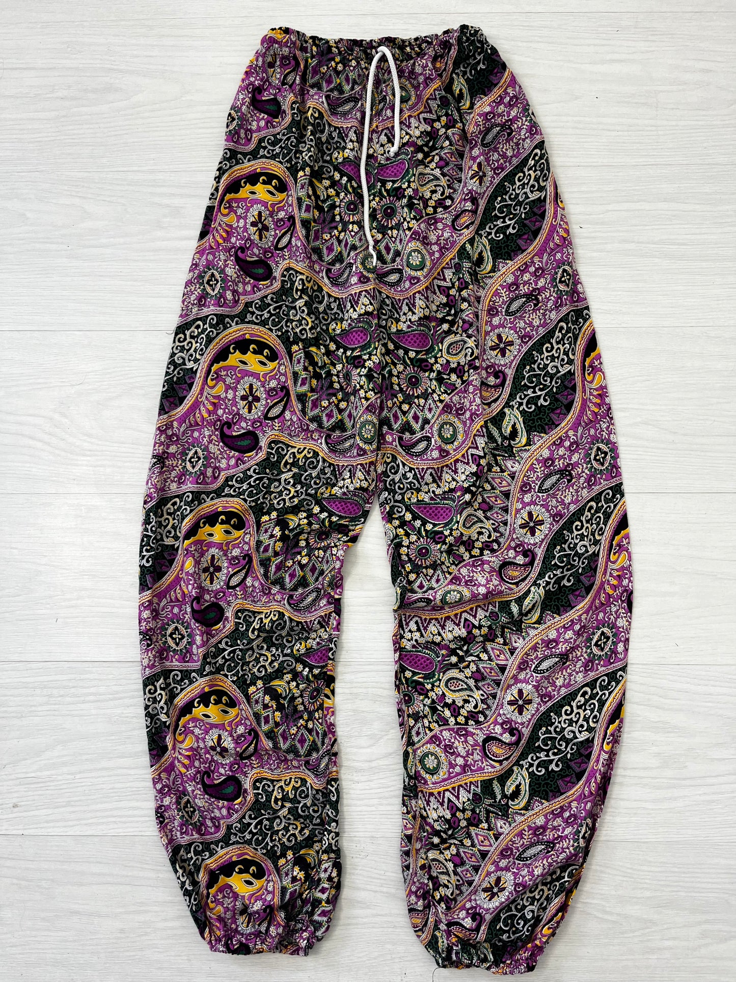 Highwaisted Purple Holiday Trousers
