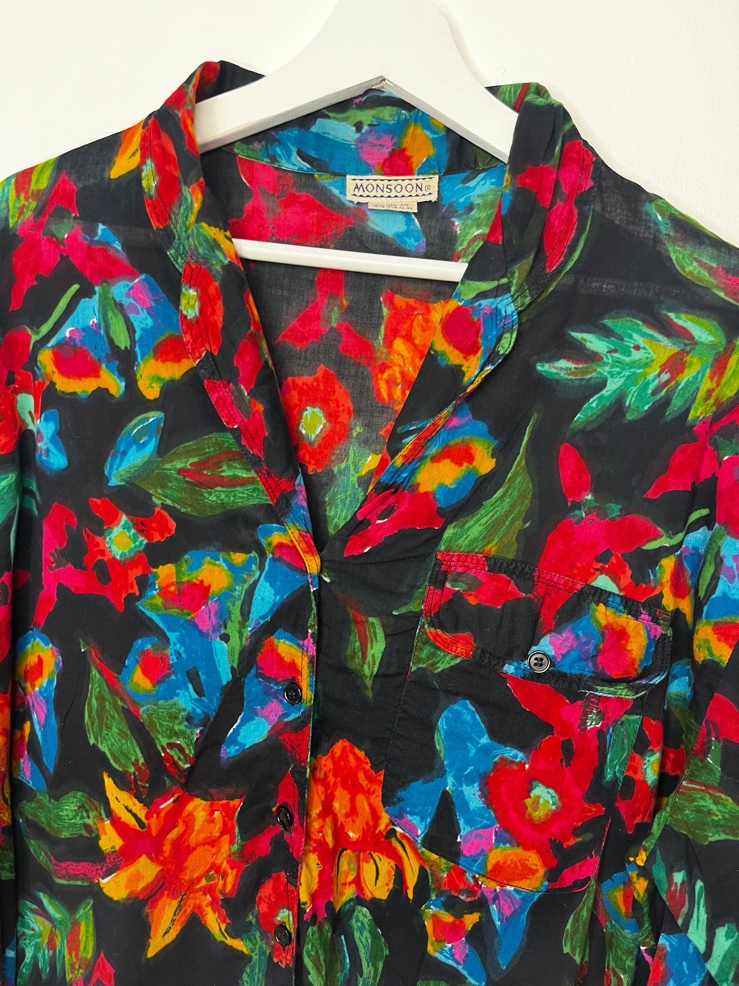 Pure Cotton Abstract Artist Monsoon Vintage Shirt