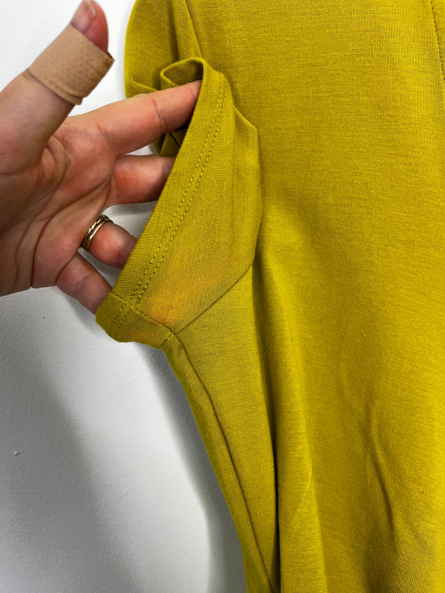 Y2k Lime Green Stripe Wrap Top