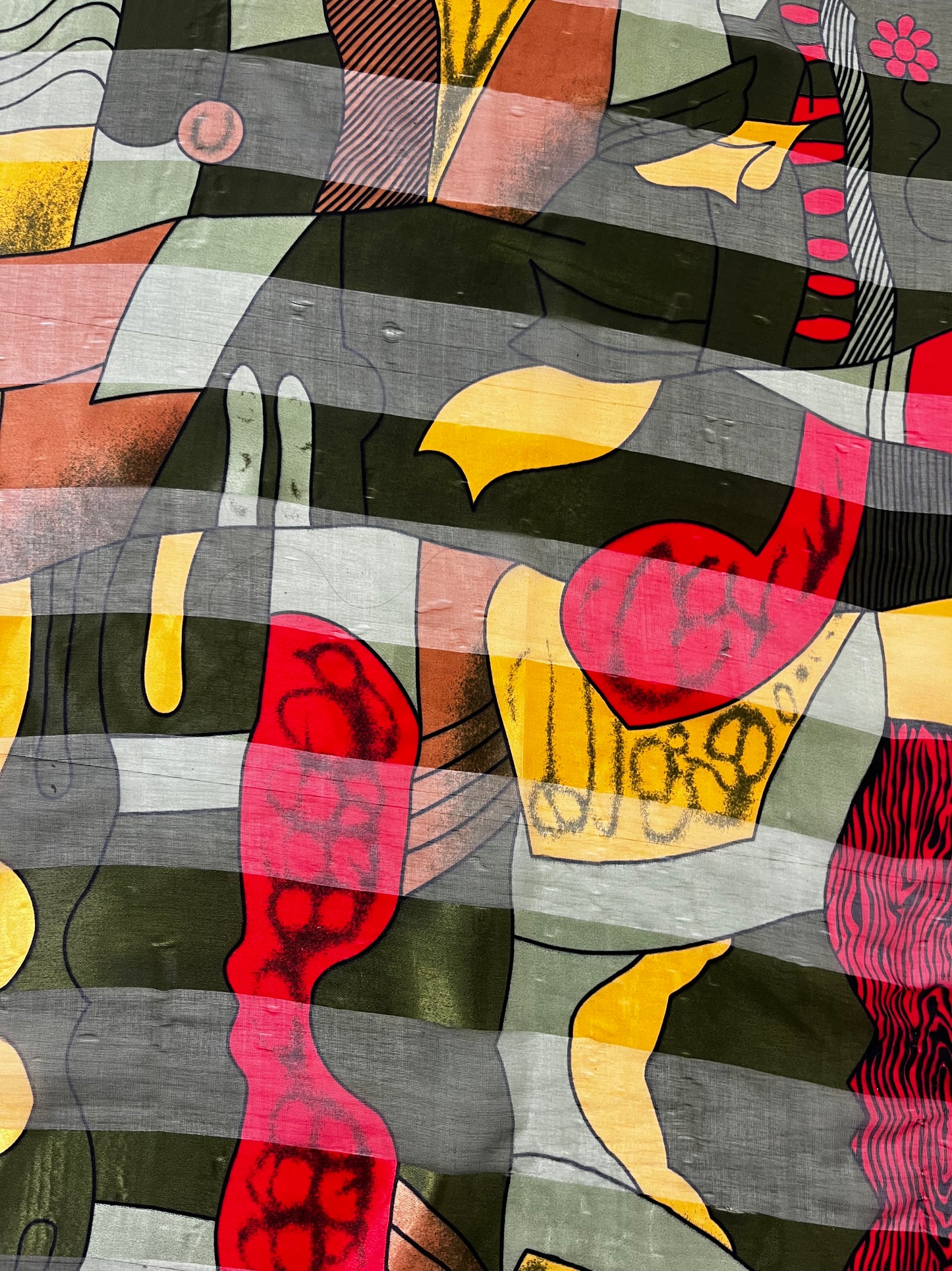 Abstract Picasso Scarf