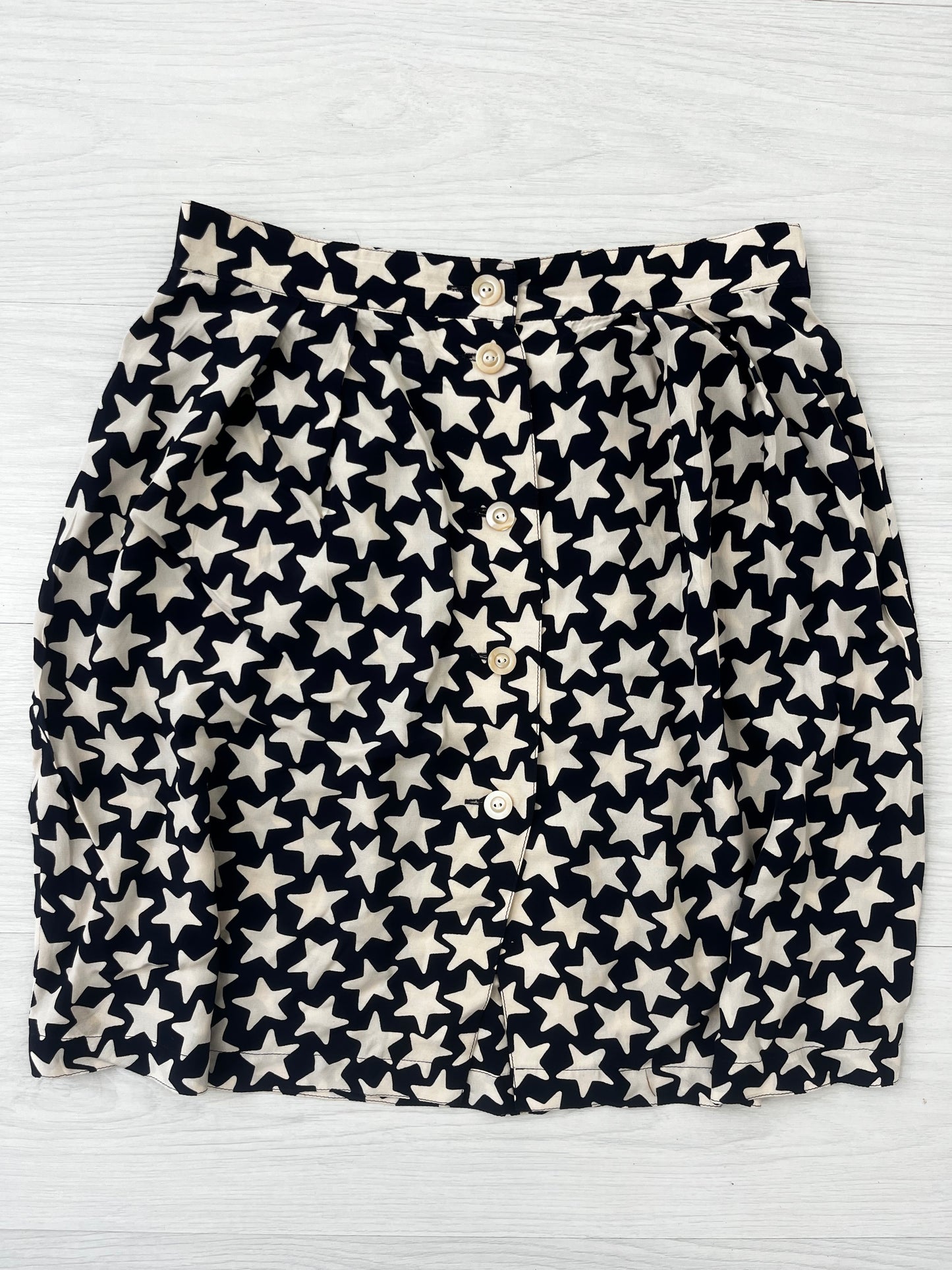 Highwaisted Star Print Vintage Skirt