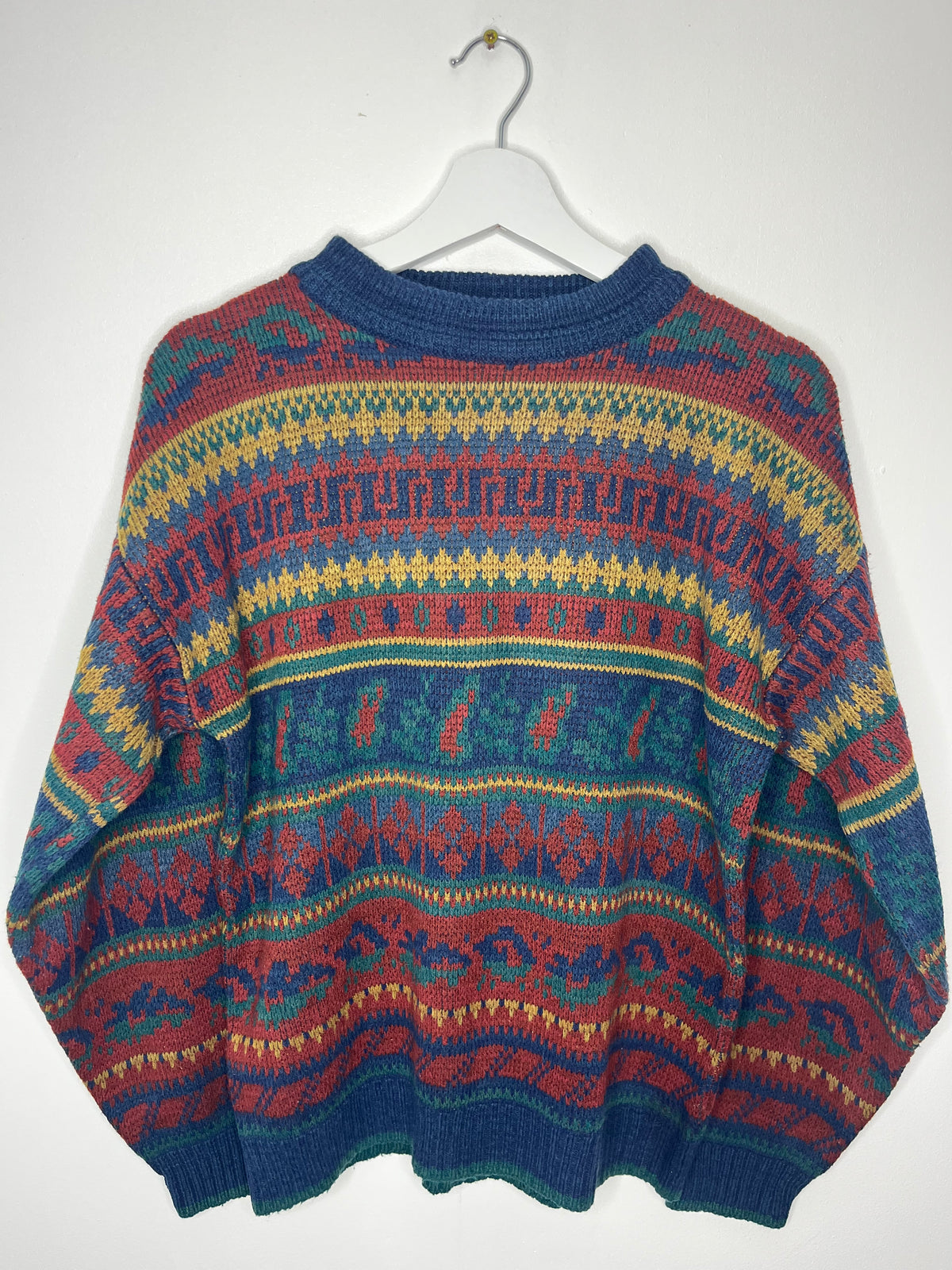 Autumnal True Vintage Patterned Sweater