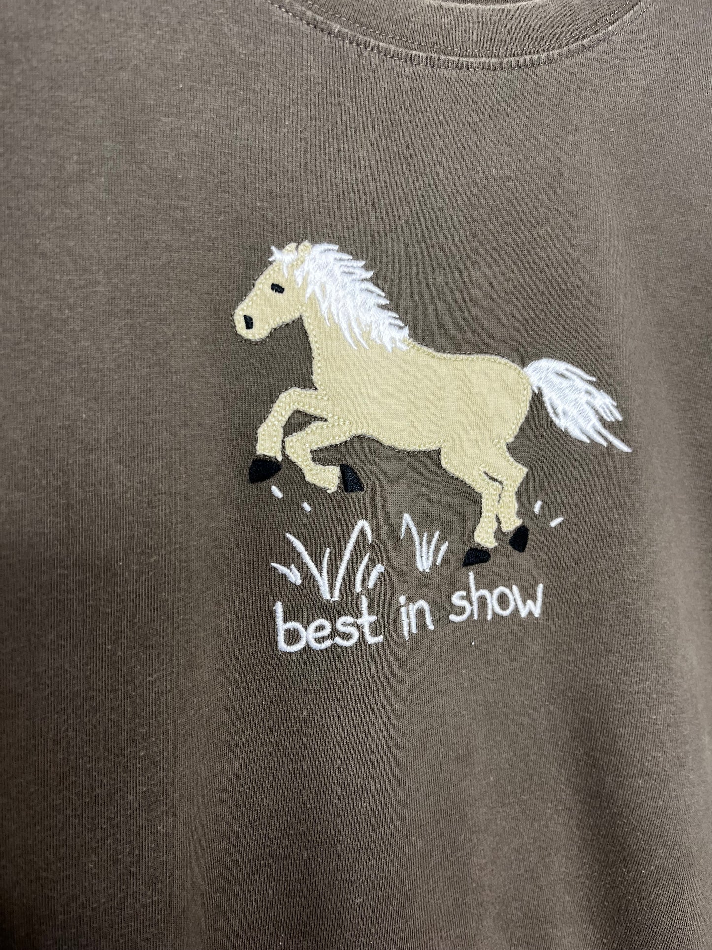 Khaki Brown Horse Best Show T-Shirt