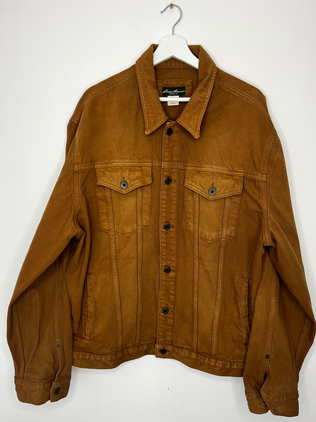 Autumnal Vintage Tan Casual Jacket