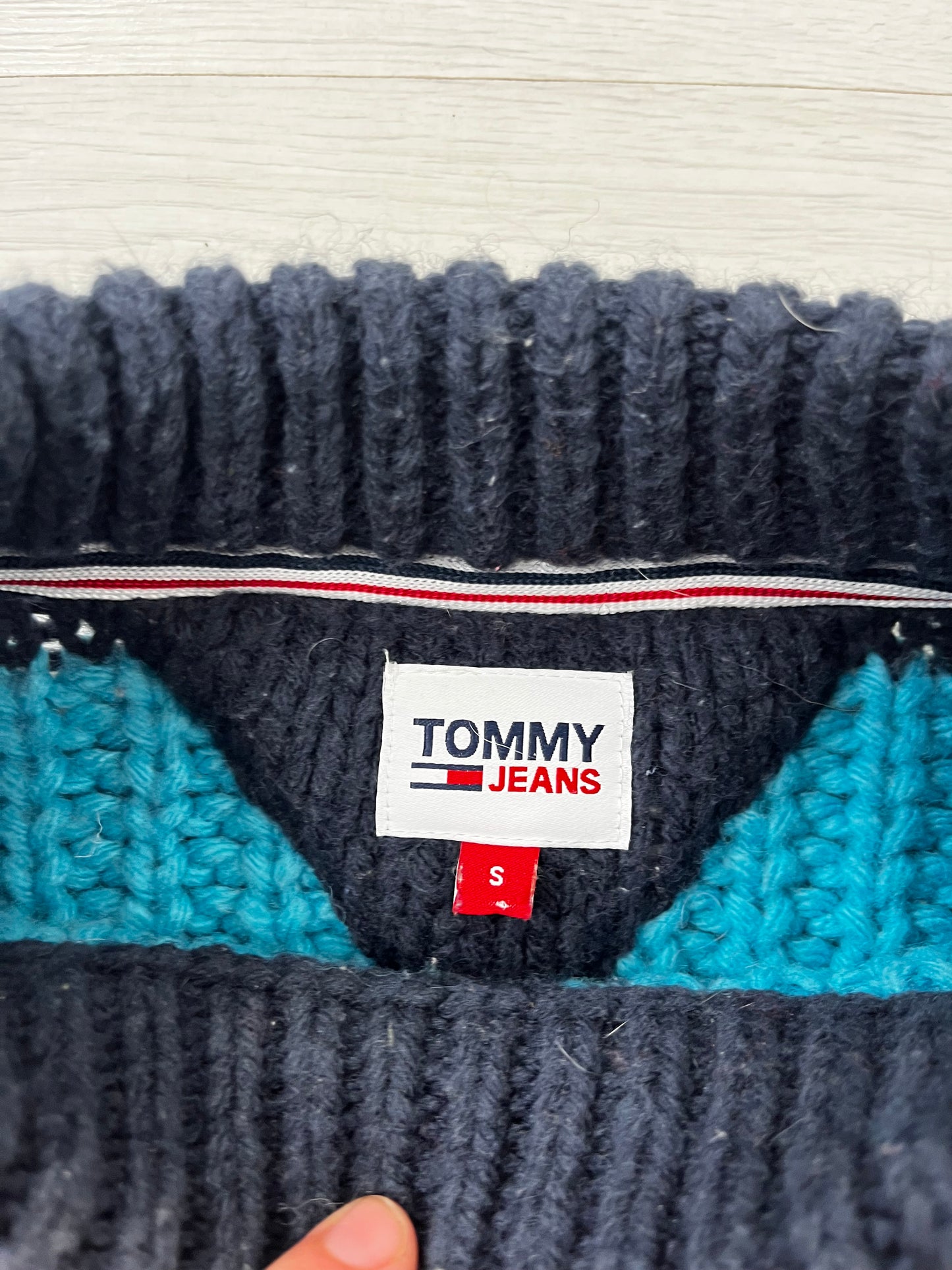 Tommy Jeans Colourful Stripe Short Jumper