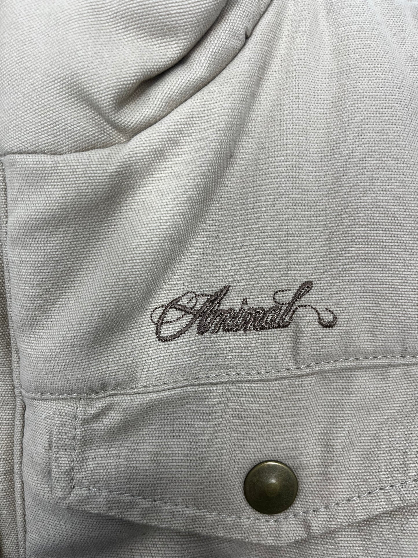 Beige Animal Vintage Gilet