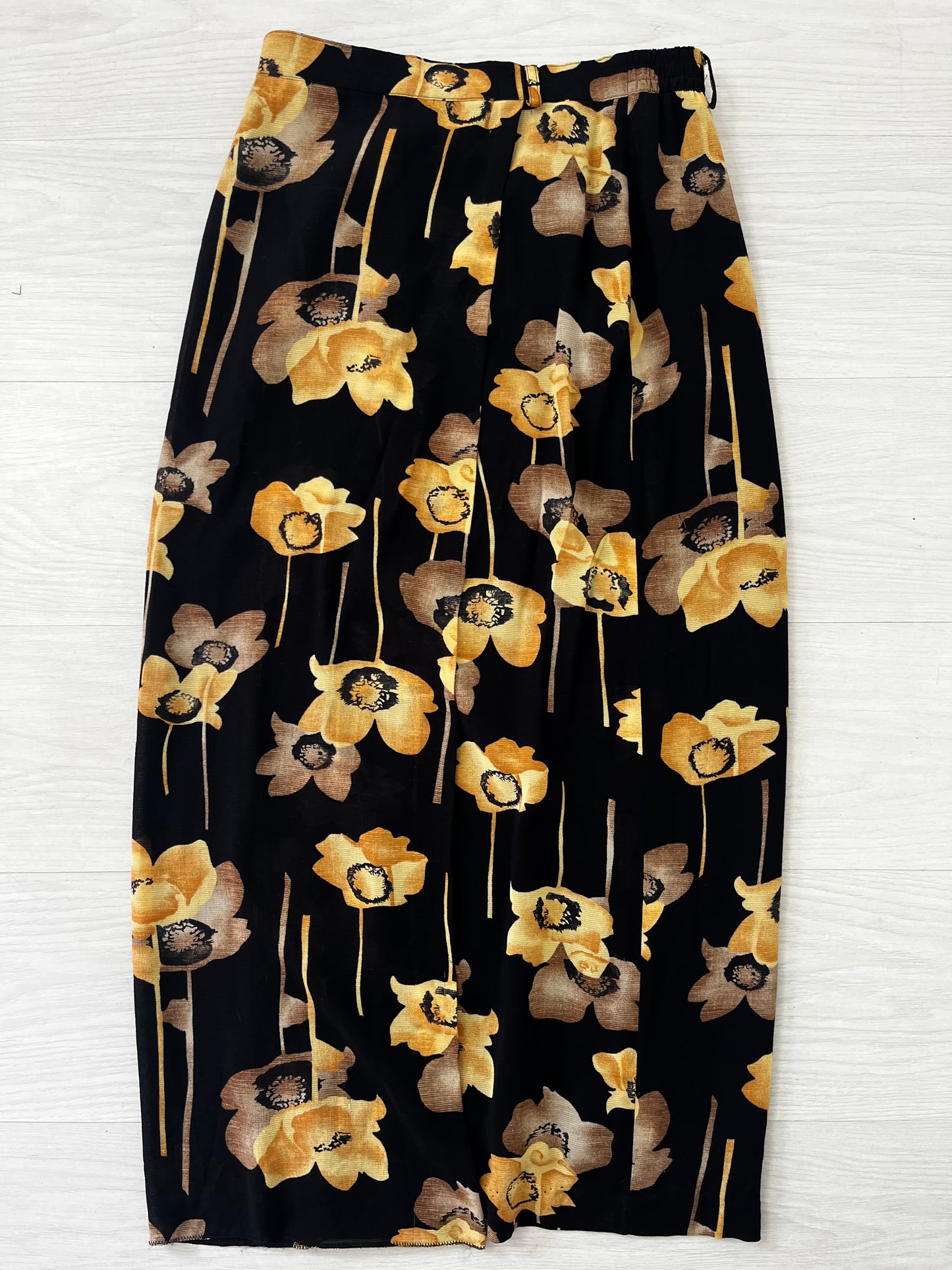 True Vintage Floral Wrap Skirt