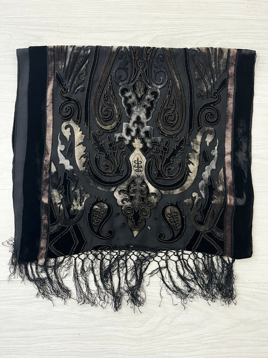 Part Silk Vintage Whimsical Scarf Accessory