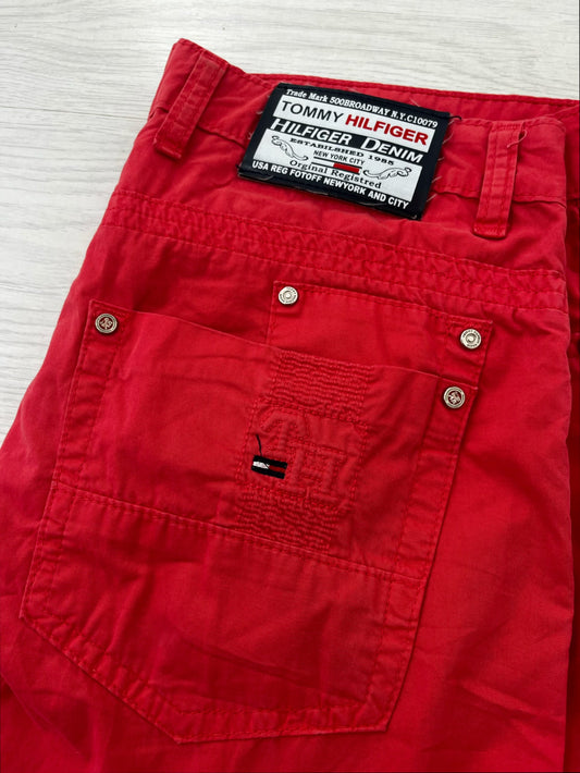 True vintage Tommy Hilfiger coral trousers