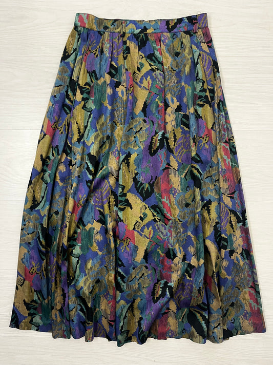 Betty Barclay Autumnal Vintage Maxi Skirt