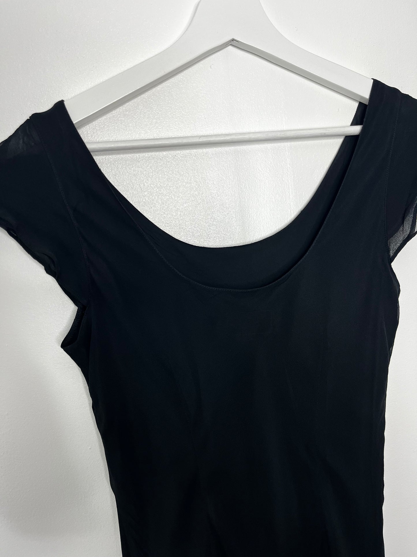 True Vintage Pure Silk Long Back Hobbs Dress