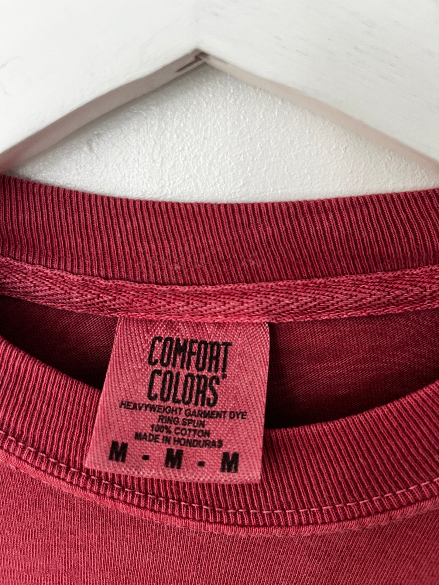 Pure Cotton Burgundy Charleston T-Shirt