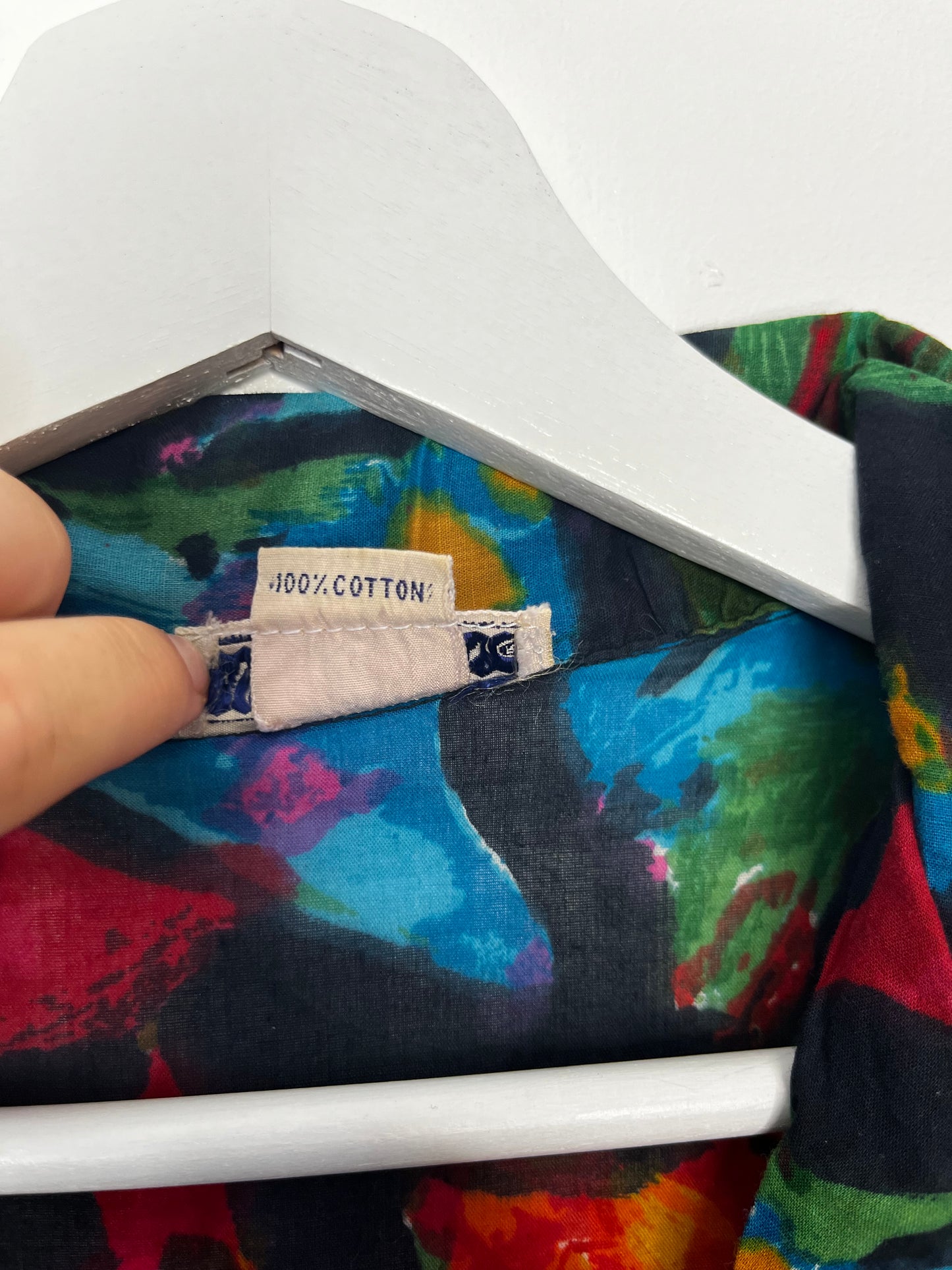 Pure Cotton Abstract Artist Monsoon Vintage Shirt