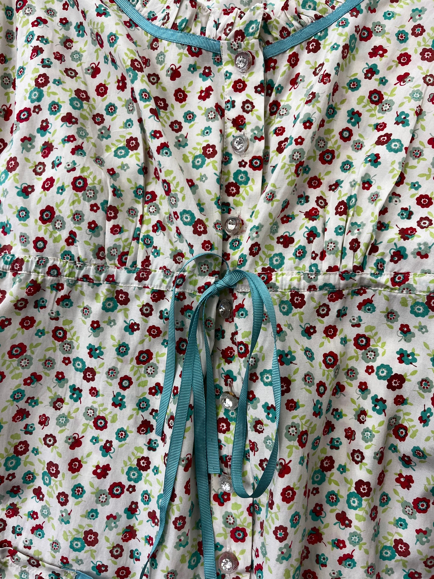 Y2k Miss Selfridge Cute Flower Picnic Dress