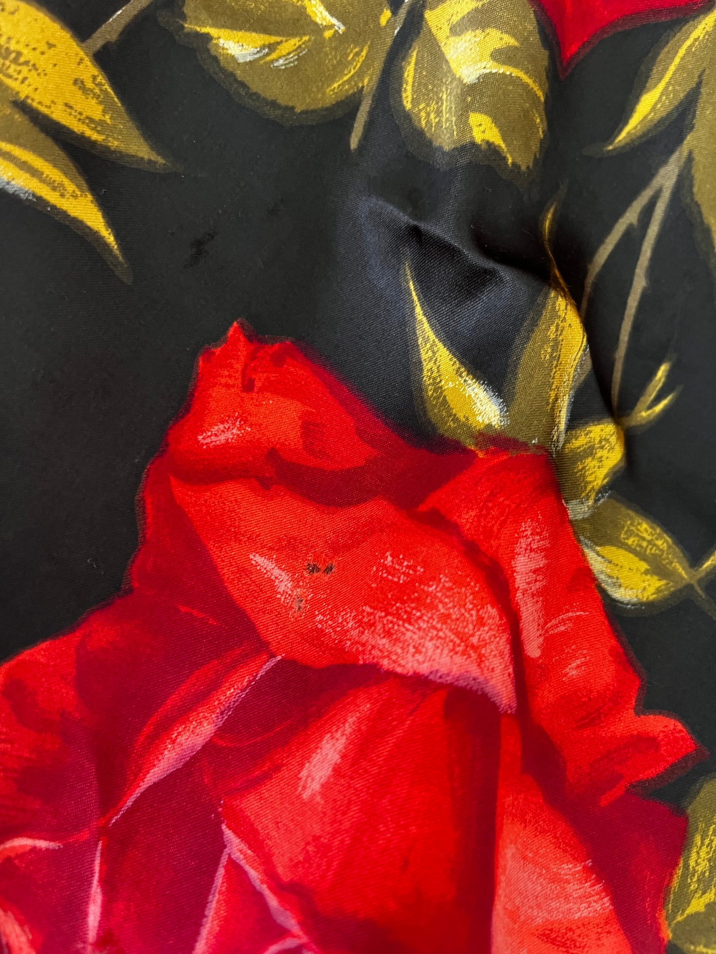True Vintage Floral Head Scarf Accessories