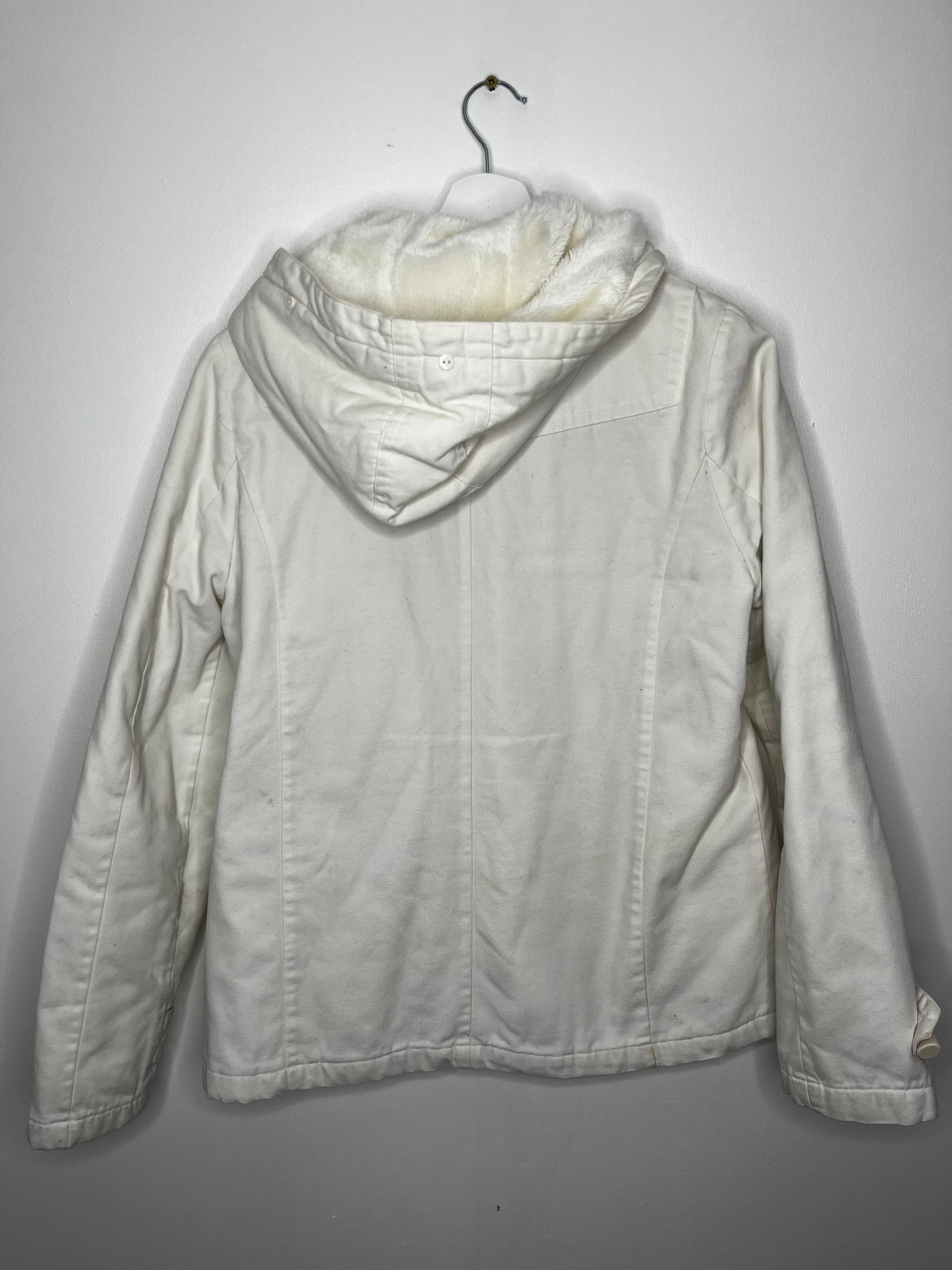 Y2k Evie Faux Fur Hooded Coat Jacket