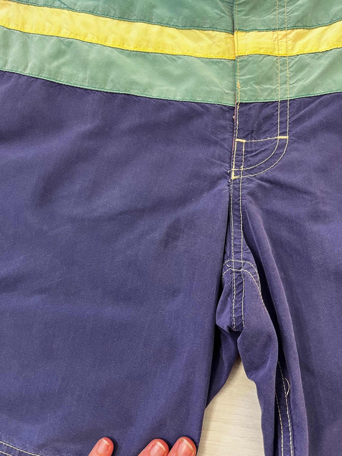Men’s Ralph Lauren Colour Block Vintage Swim Shorts