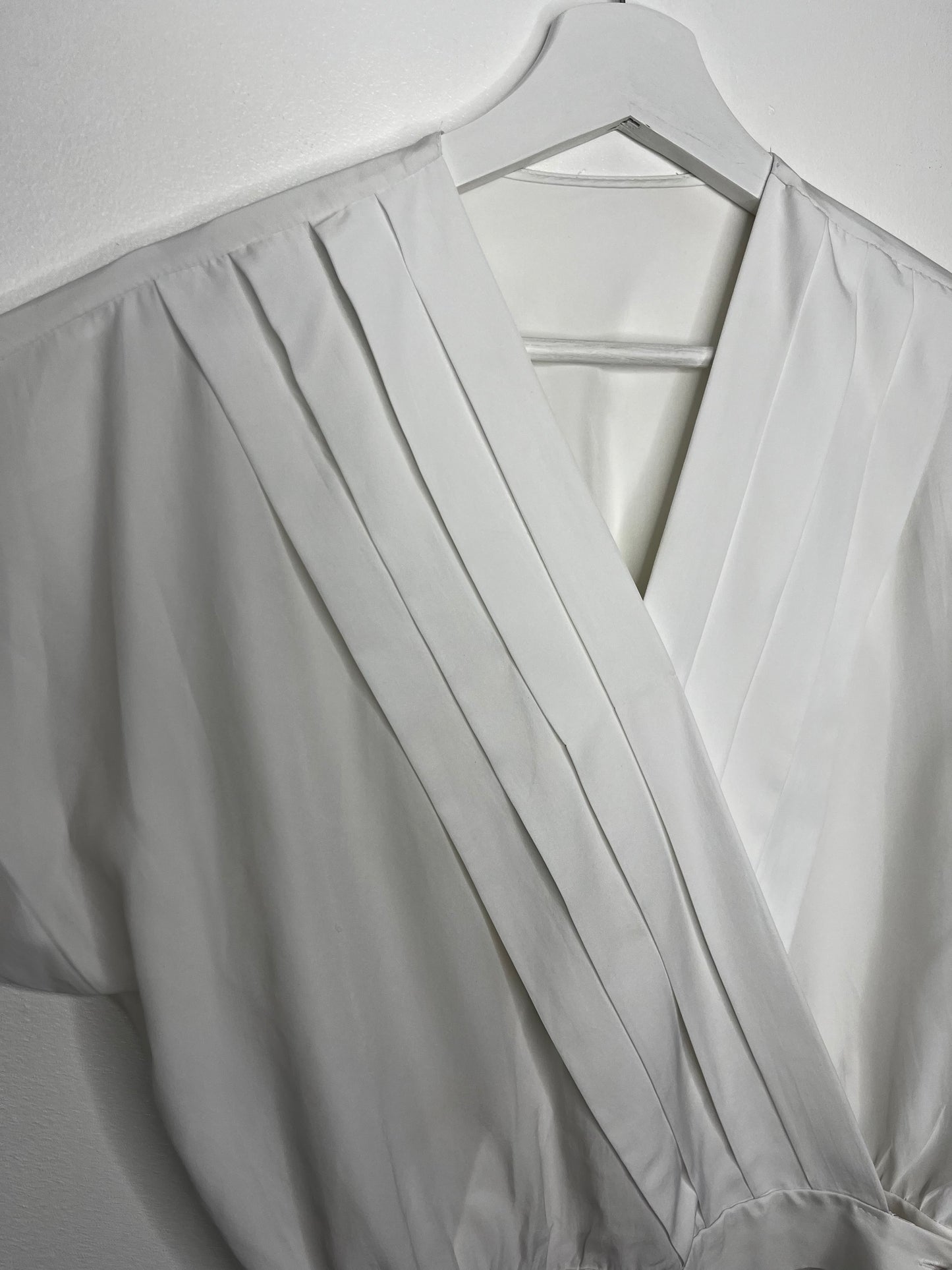 Casual Wrap Short Vintage Blouse