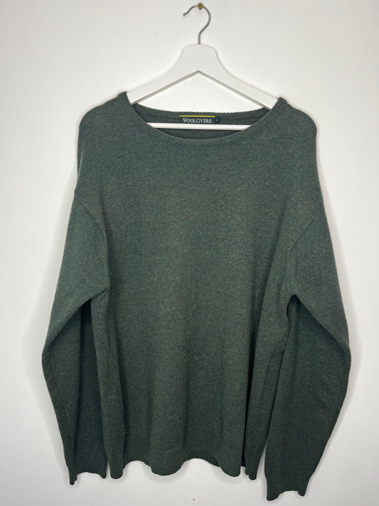 Forest Green Woolover Vintage Jumper