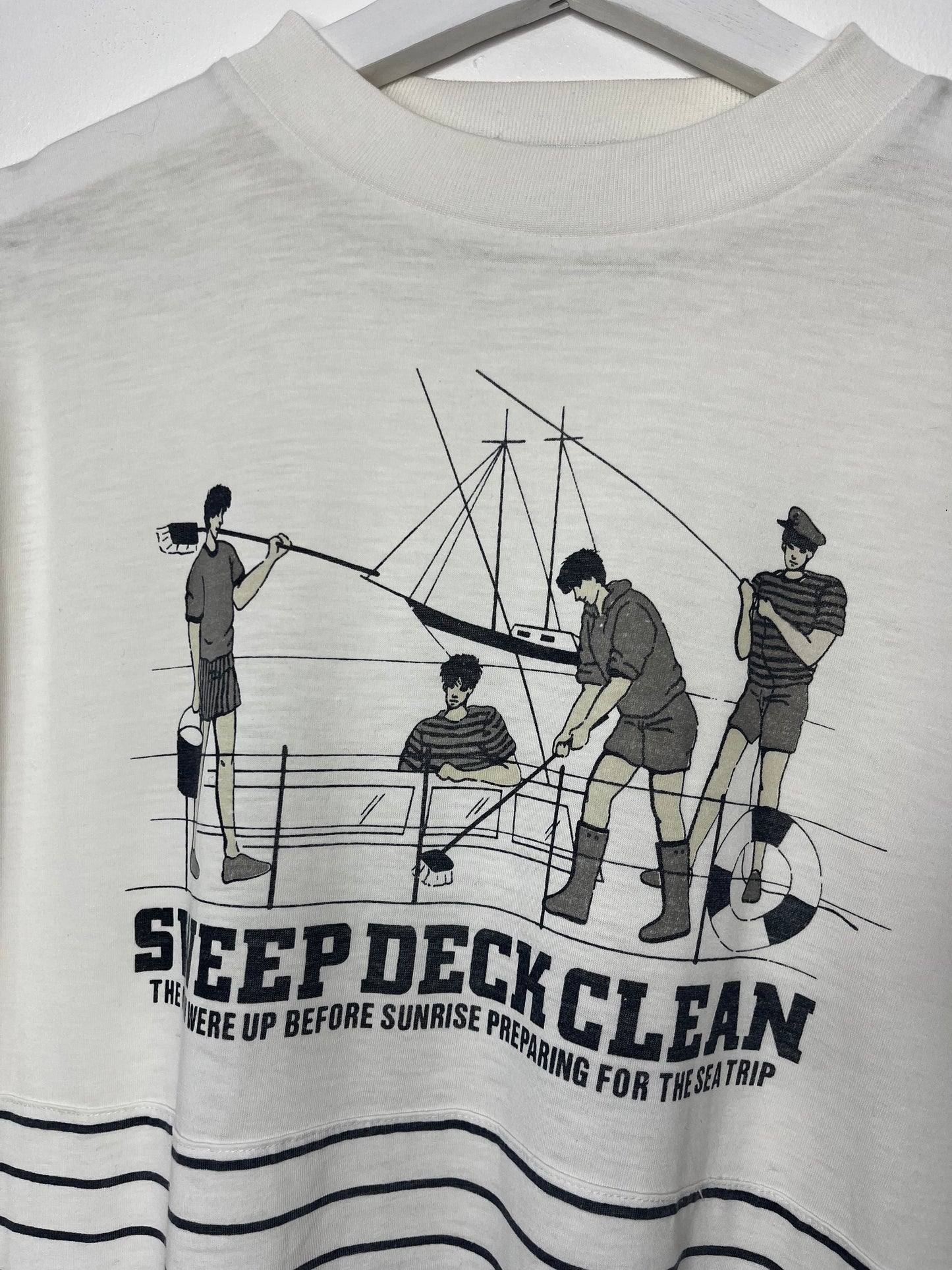 1990s Stripe Sailor T-Shirt