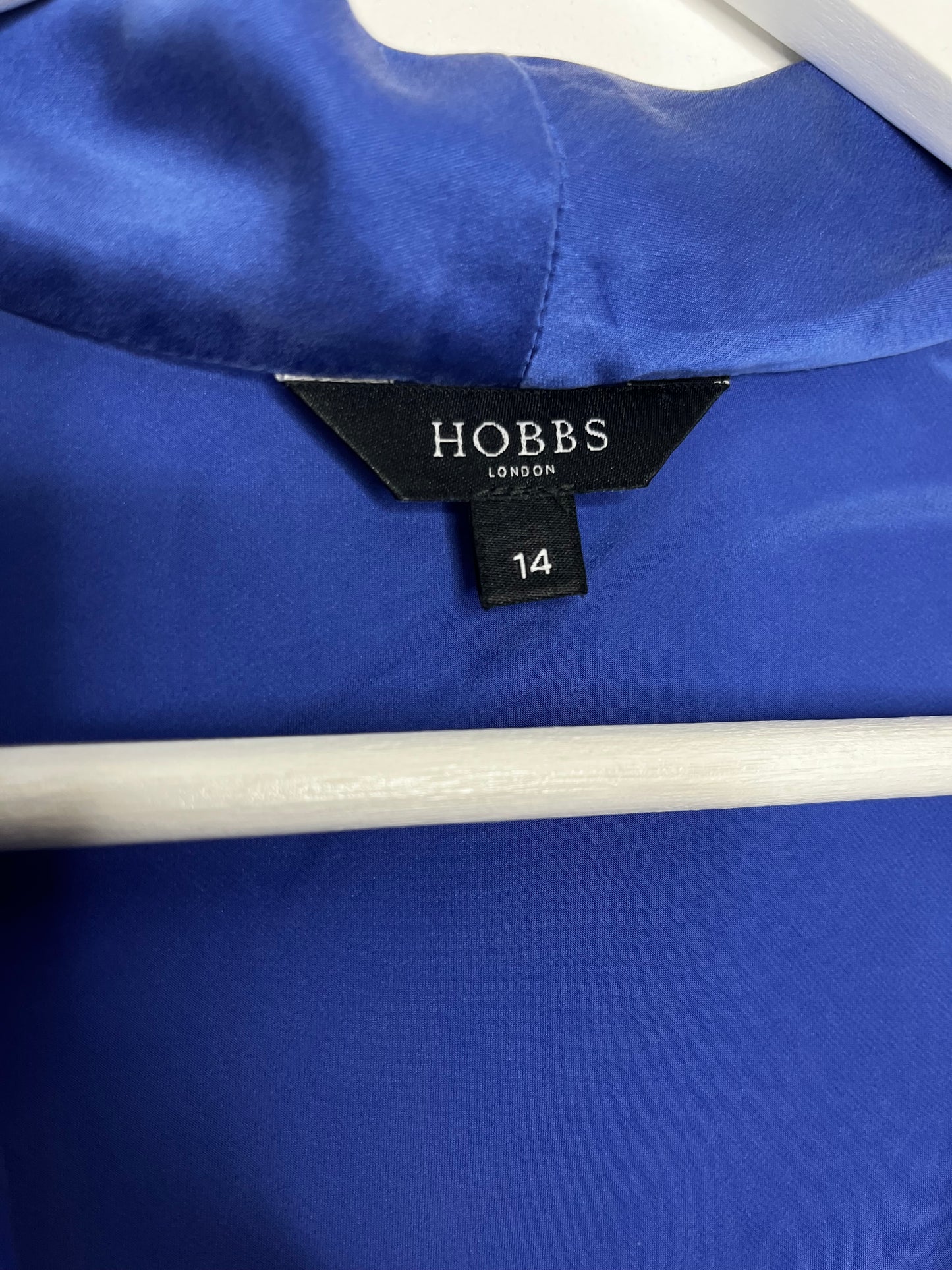 Vintage Silk Hobbs Cowl Neck Top Blouse