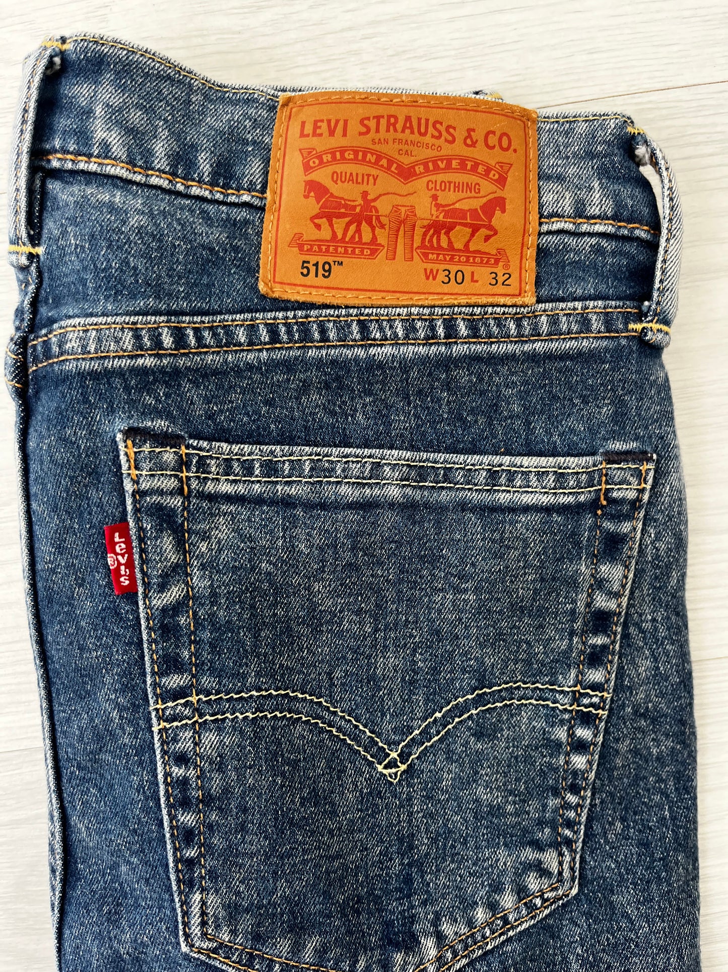 Denim Vintage Levi Slim Jeans