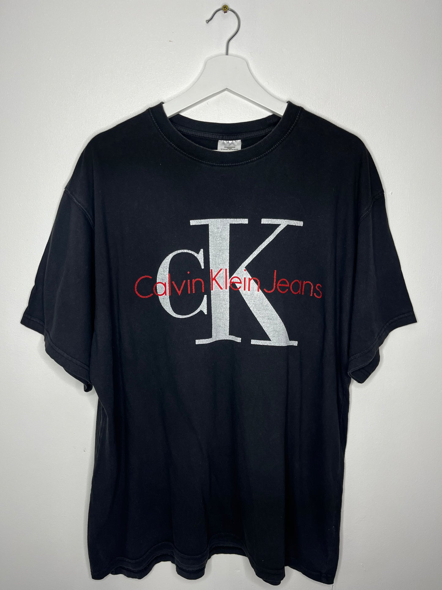Black Bootleg CK Oversized T-Shirt