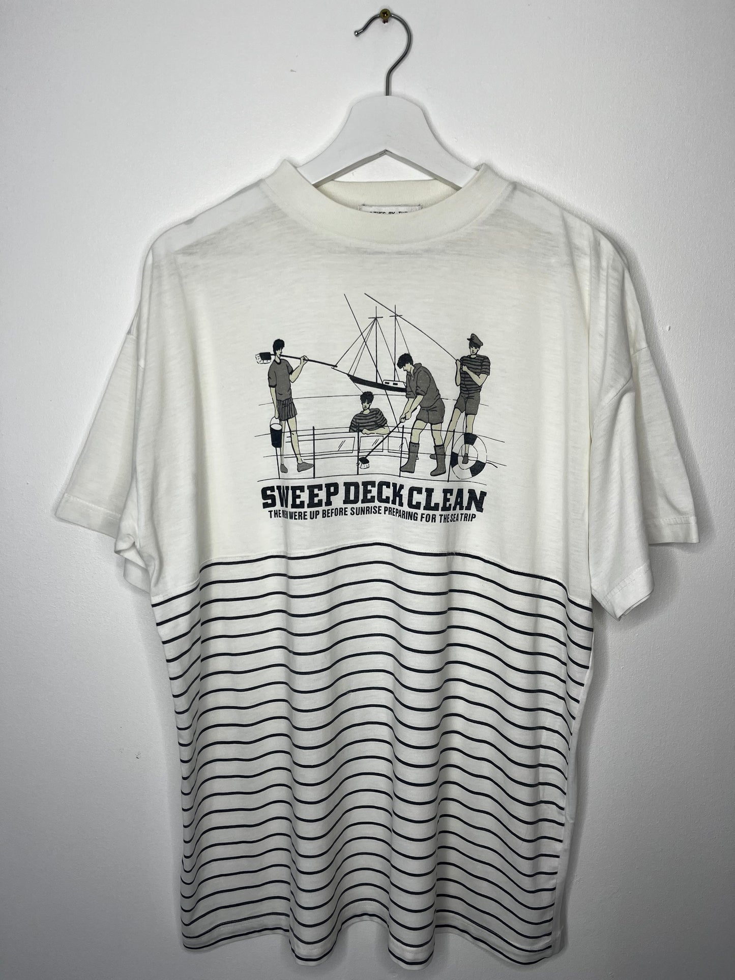 1990s Stripe Sailor T-Shirt