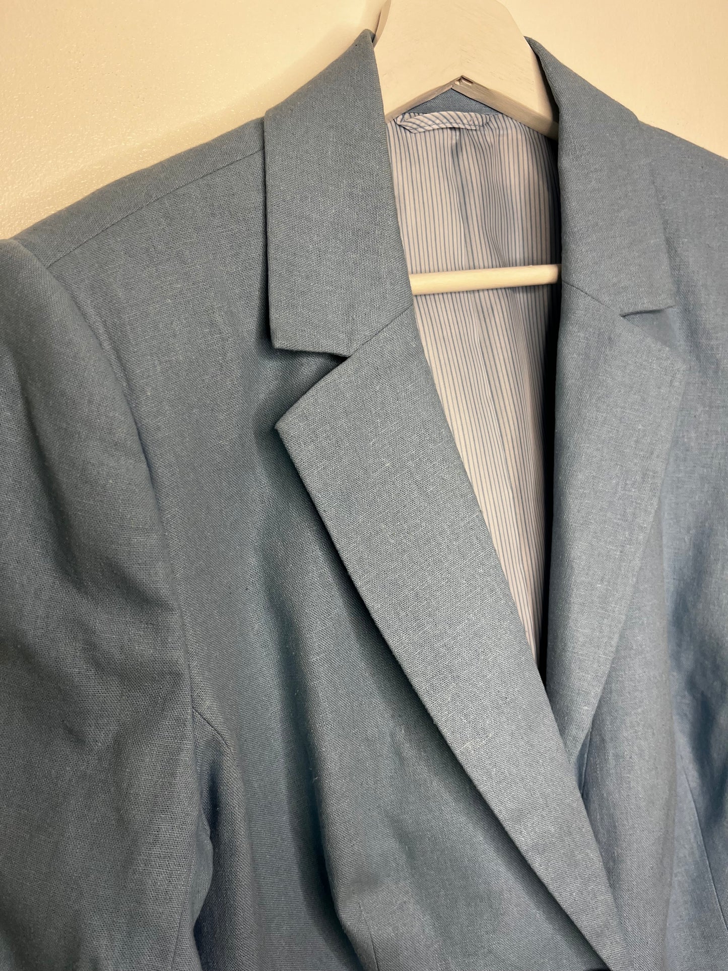 Powder Blue Vintage Blazer