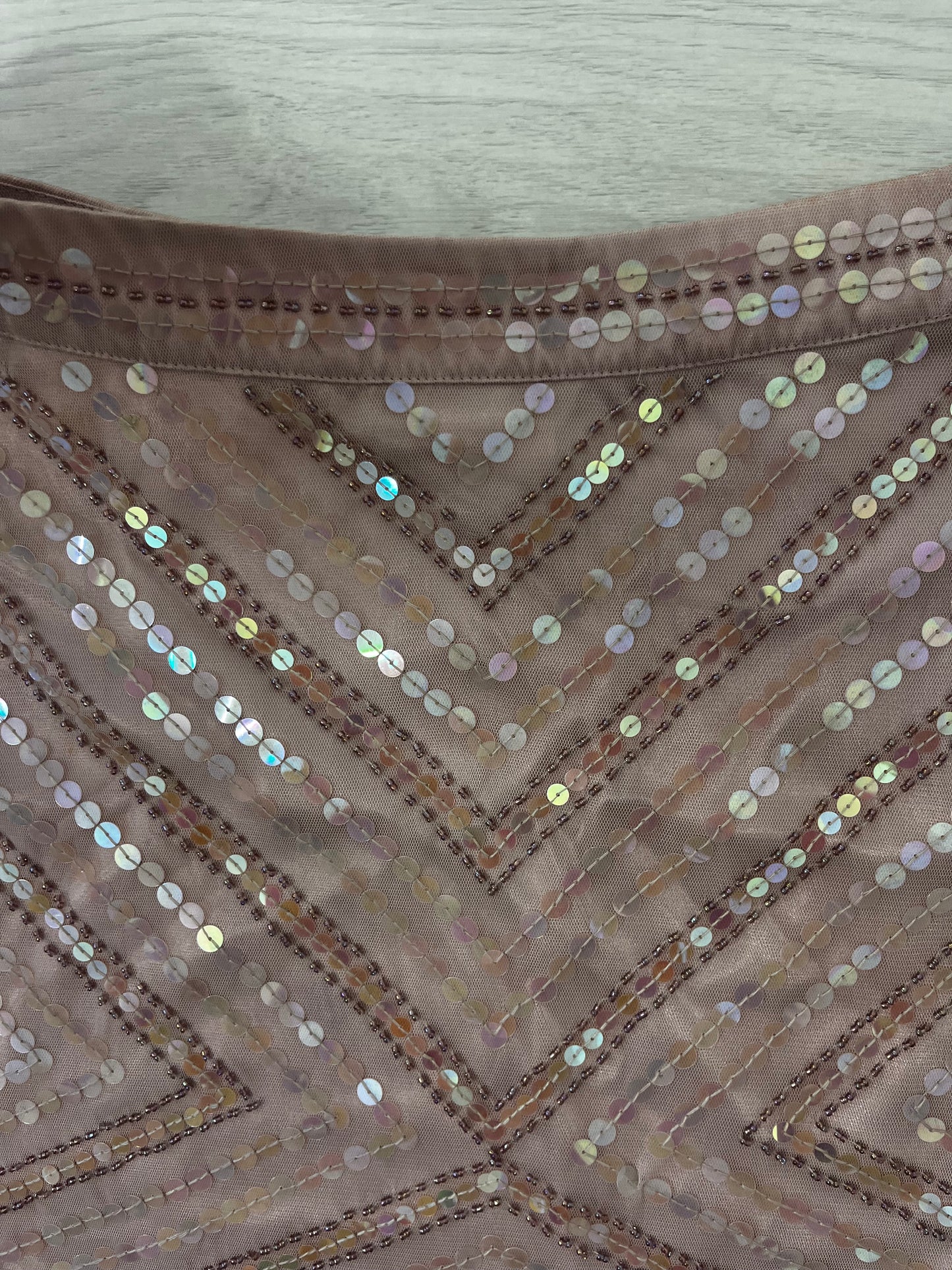 Pink Sequin Y2k Vintage Next Midi Skirt