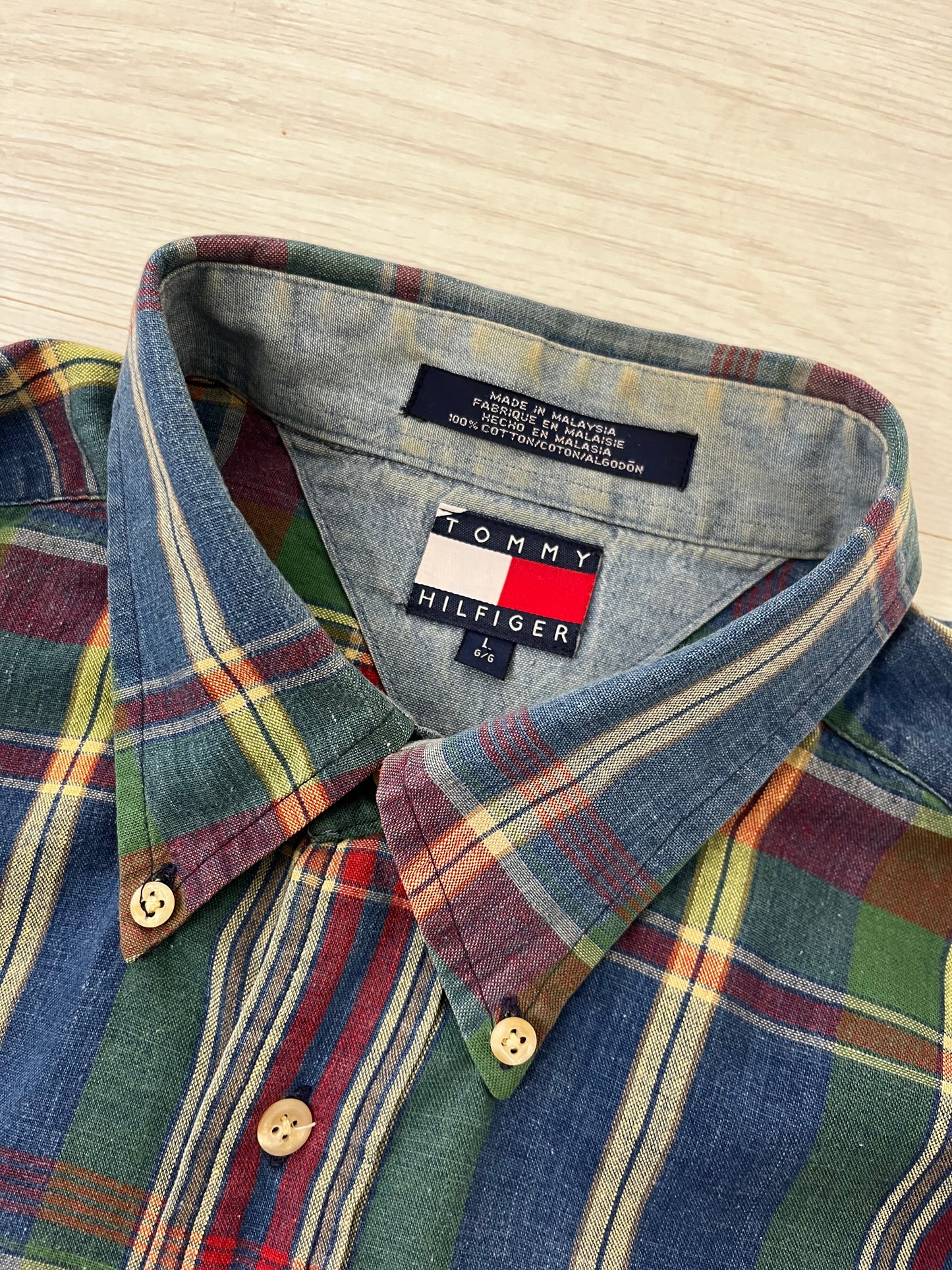 Men’s Checked Tommy Hilfiger Vintage Shirt