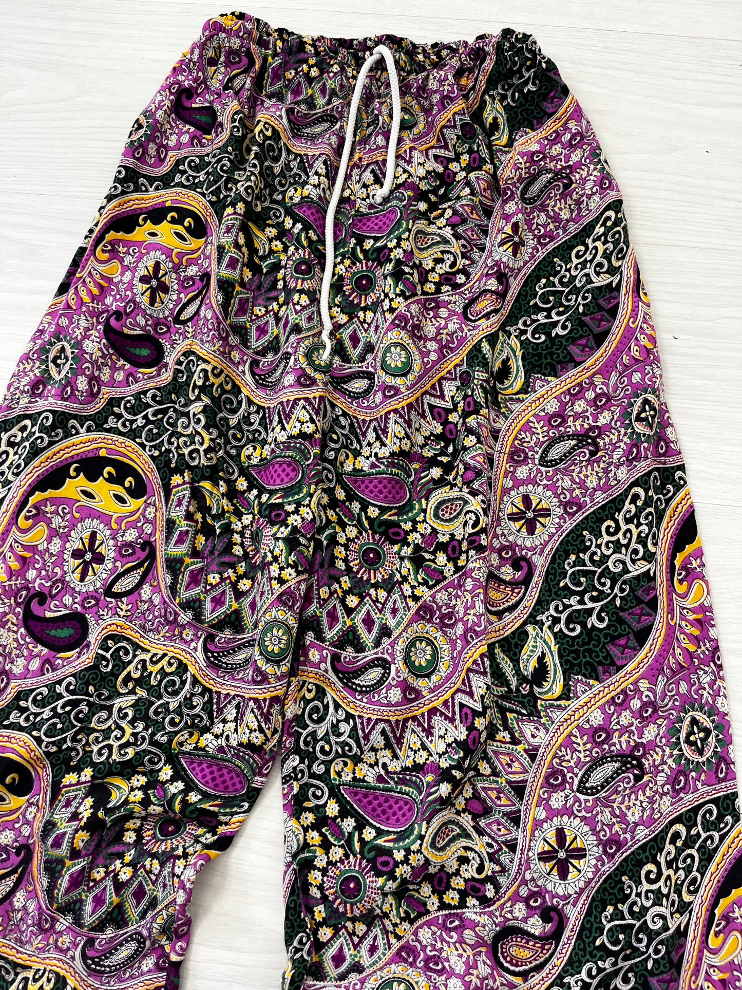 Highwaisted Purple Holiday Trousers