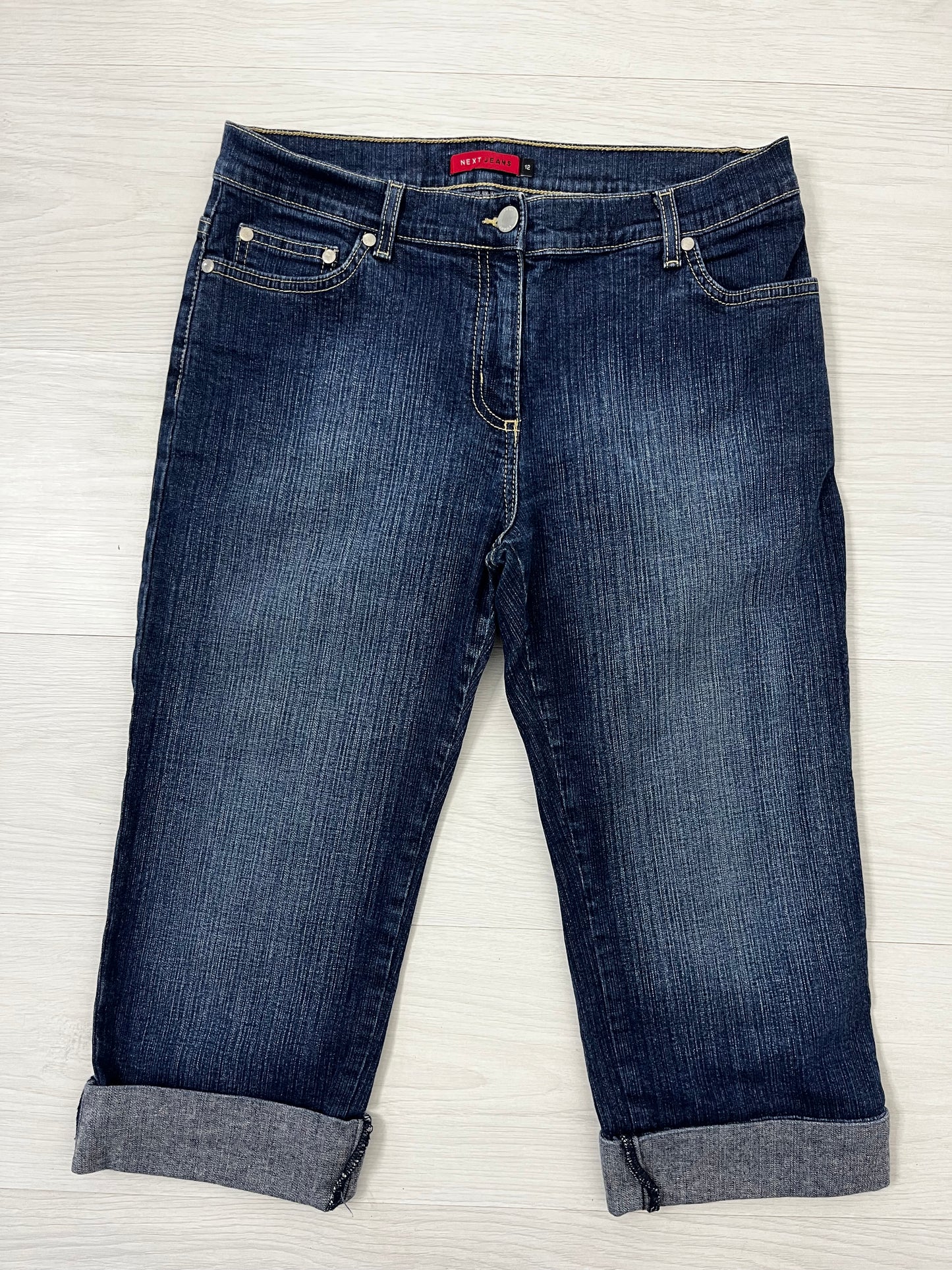 Y2k Denim Vintage Capri Jeans