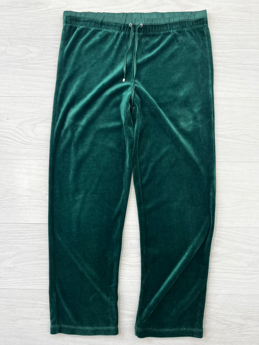 Emerald Green Vintage Velour Trousers
