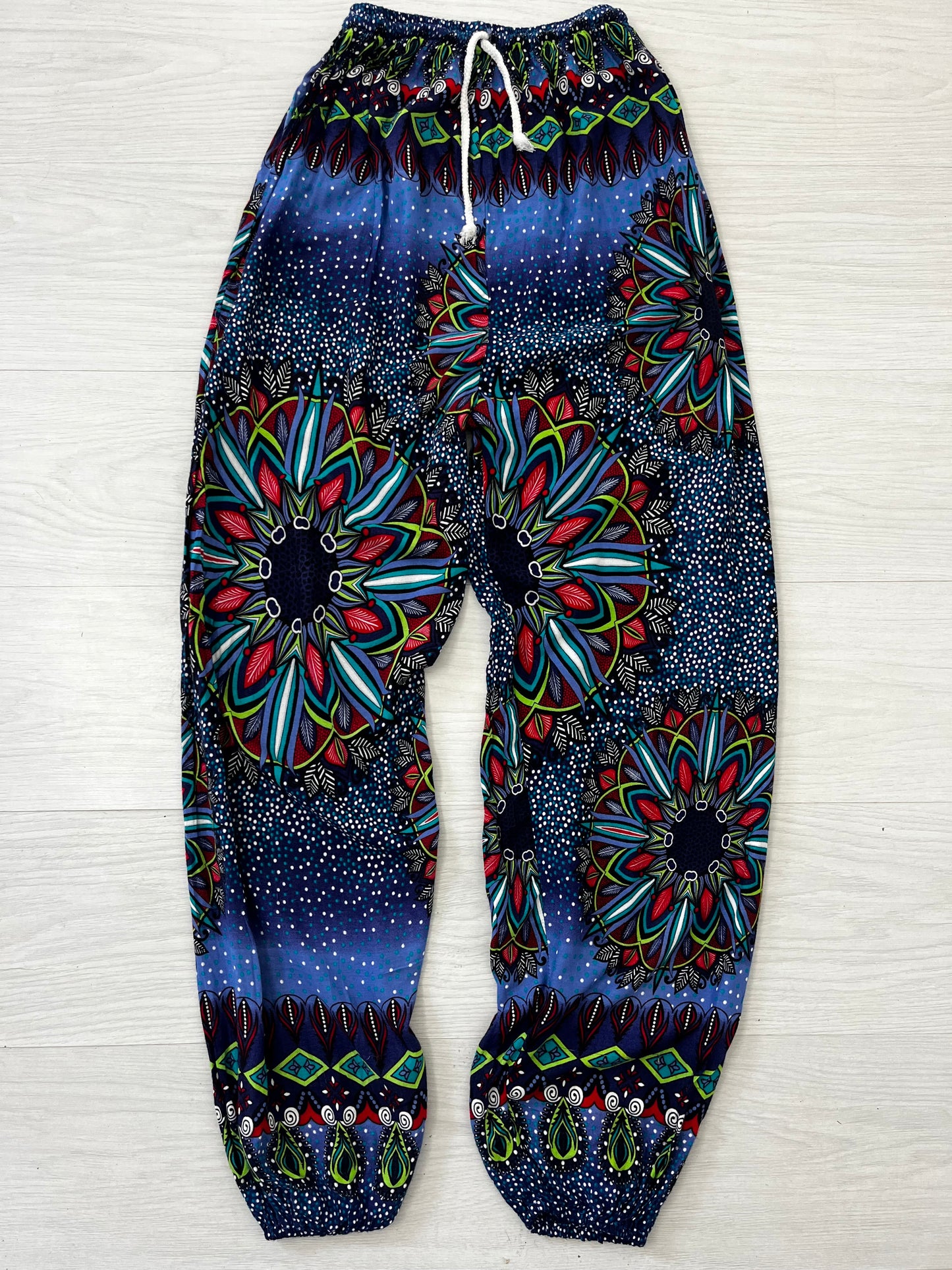 Highwaisted Blue Holiday Trousers